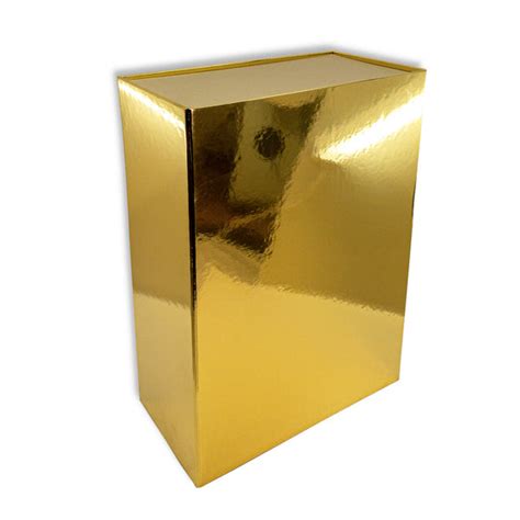 metallic gold gift boxes|metal gift boxes wholesale.